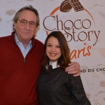 Wall of fame choco story Severine Ferrer et Philippe Lavil